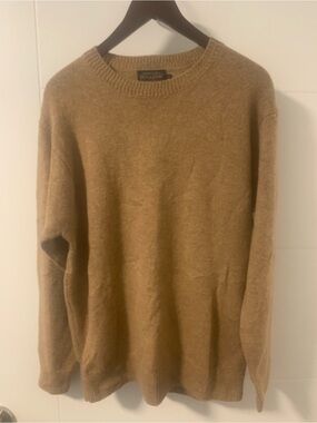 Pendleton Men's Crewneck Sweater in Camel A16